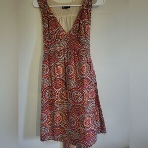 GAp Boho Colorful Patterned Sleeveless Dress